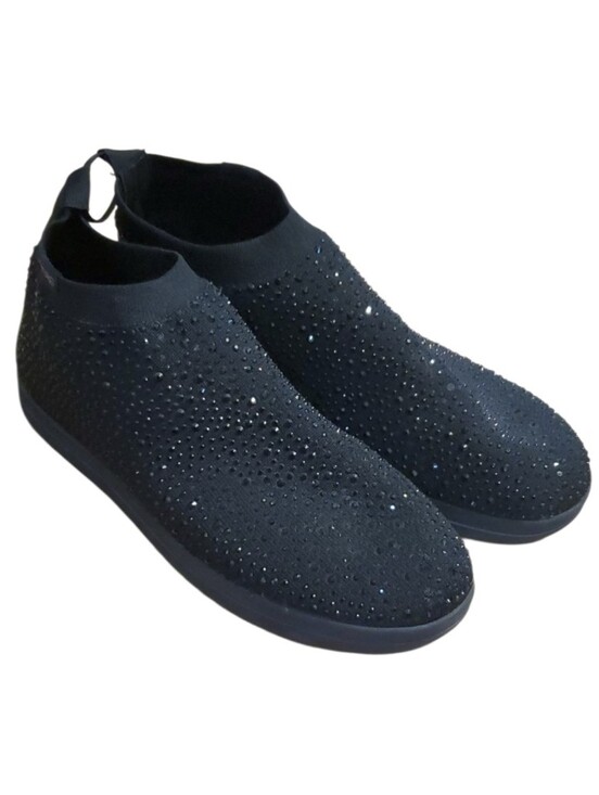 BOBS from Skechers Shoes - Bobs Sketchers Black Rhinestone Memory Foam Slip On Shoes Size 9